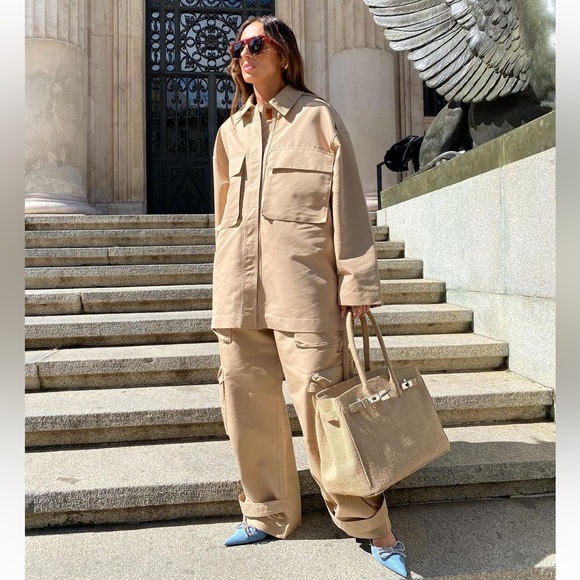 RARE MANGO RHINESTONE DENIM SLINGBACK SHOES LIMITED EDITION - Picture 1 of 12